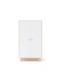 Merlin Wardrobe White/Birch